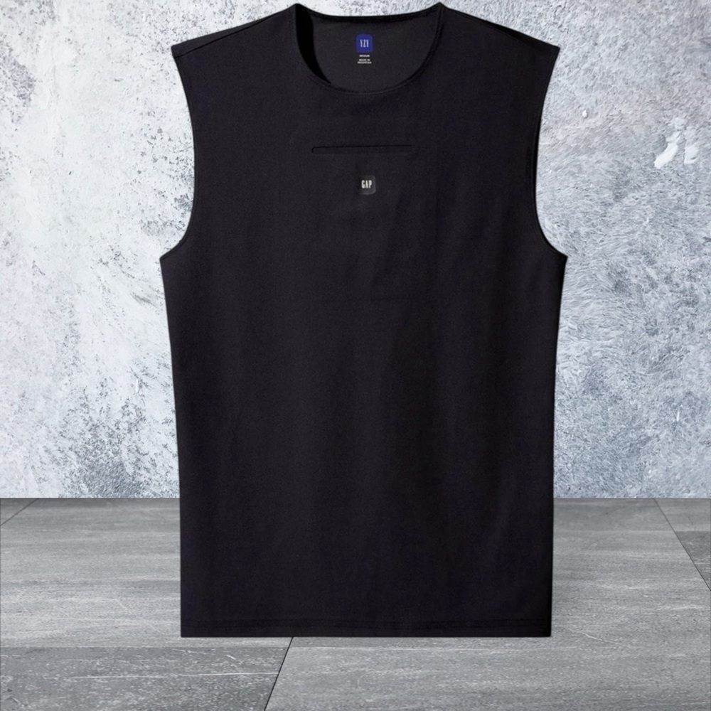 Yeezy Women’s Black Tank Top
